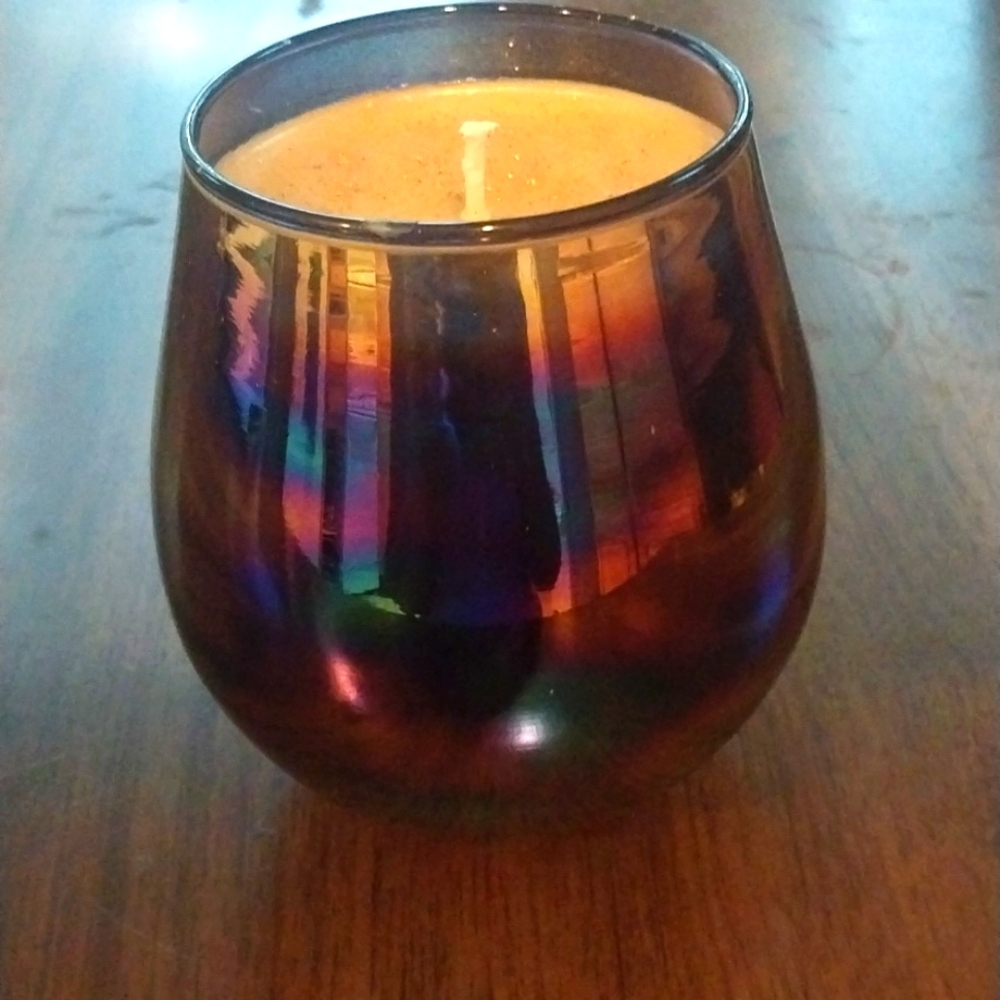 Homemade Virgin Coconut soy wax candles